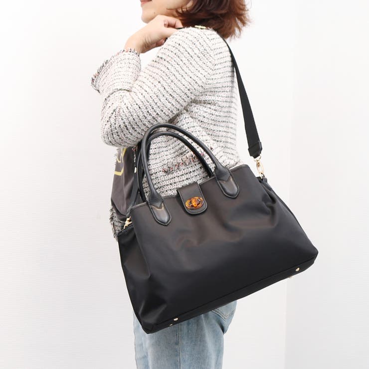 ペルケ perche / ナイロン×牛革付属ユーティリティ2wayトート | UNBILLION | 詳細画像25 