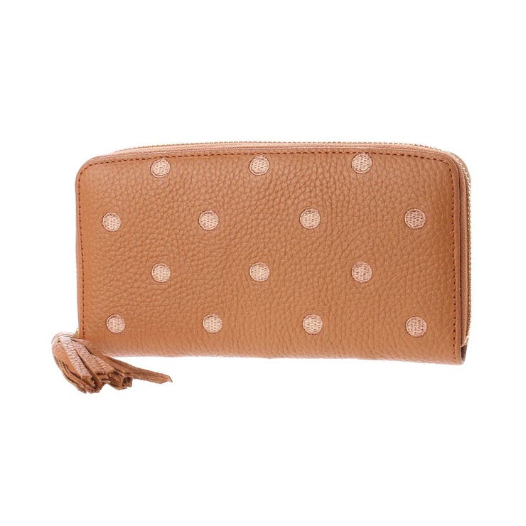 ペルケ perche / 牛革ドット刺繍ラウンド長財布 | UNBILLION | 詳細画像10 