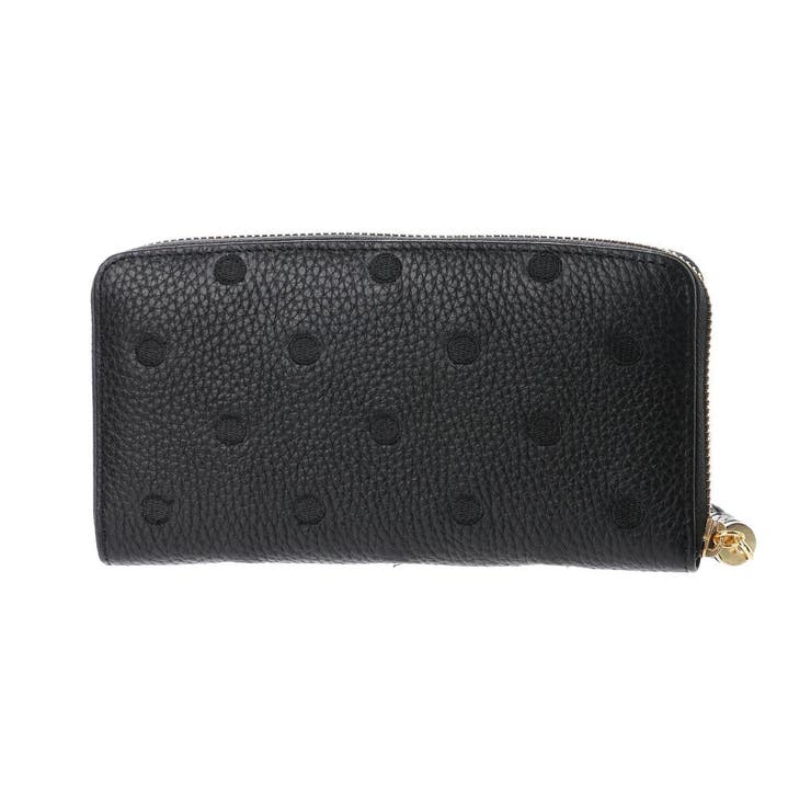 ペルケ perche / 牛革ドット刺繍ラウンド長財布 | UNBILLION | 詳細画像3 