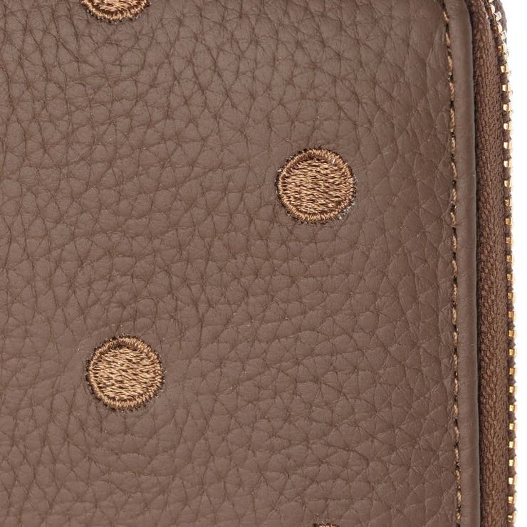 ペルケ perche / 牛革ドット刺繍ラウンド長財布 | UNBILLION | 詳細画像31 