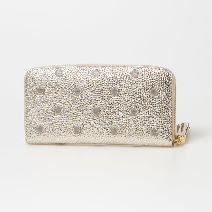 ペルケ perche / 牛革ドット刺繍ラウンド長財布 | UNBILLION | 詳細画像33 