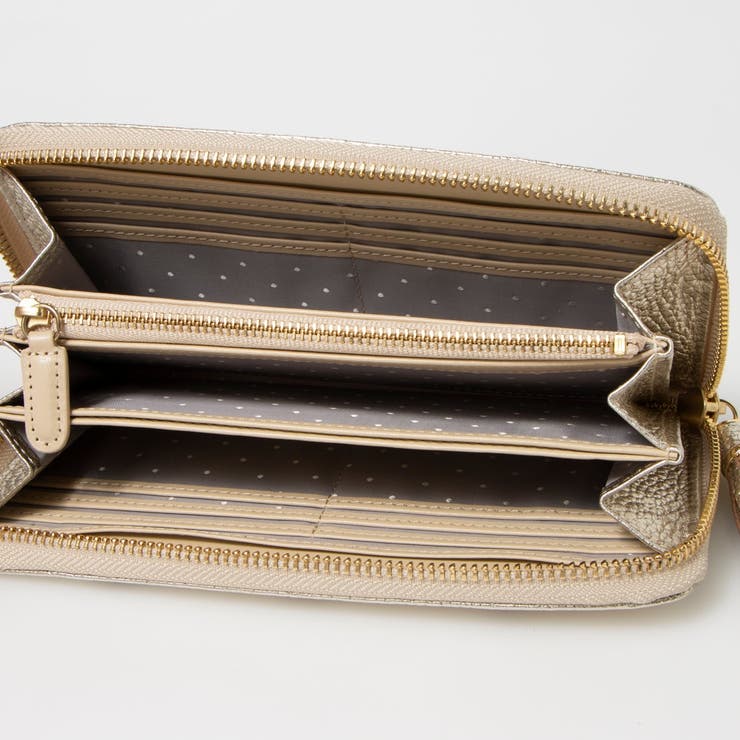 ペルケ perche / 牛革ドット刺繍ラウンド長財布 | UNBILLION | 詳細画像34 