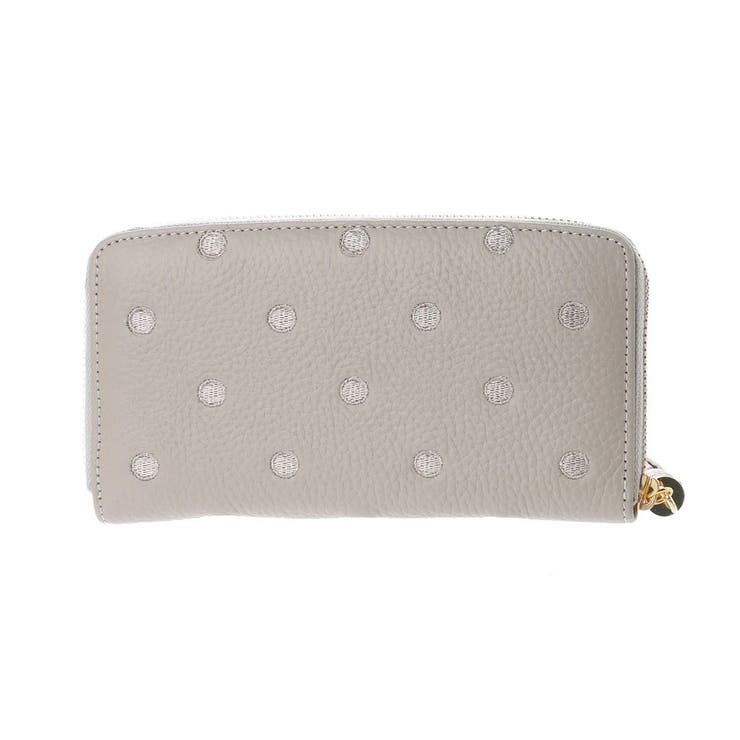 ペルケ perche / 牛革ドット刺繍ラウンド長財布 | UNBILLION | 詳細画像7 