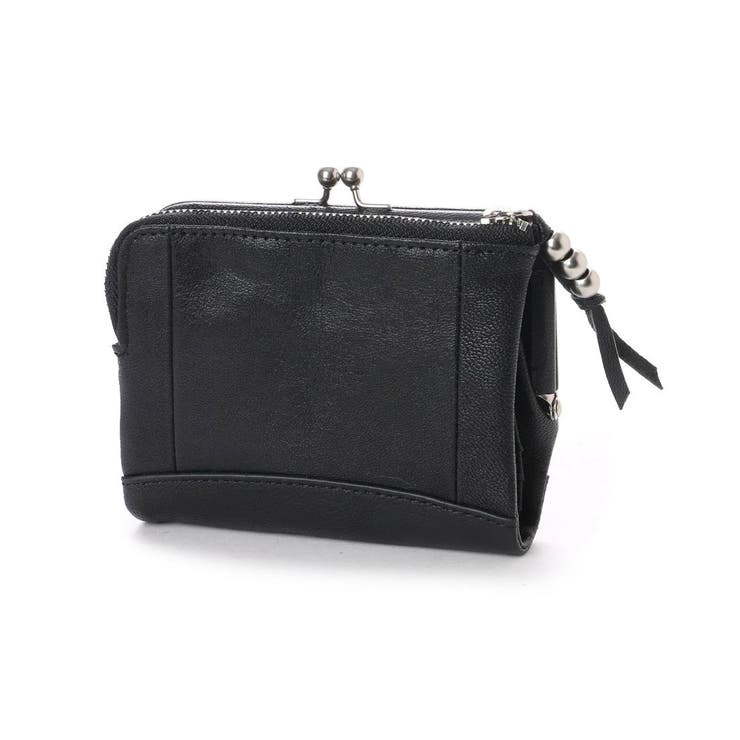 【本革 レザー】 perche ペルケ / エアリーゴート外がま口２つ折り財布 | UNBILLION | 詳細画像12 