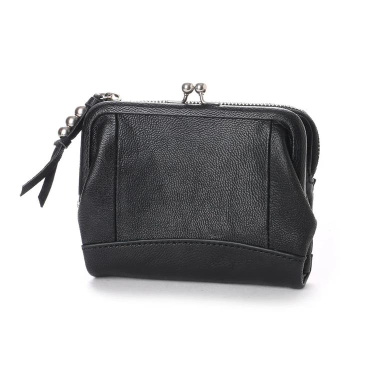 【本革 レザー】 perche ペルケ / エアリーゴート外がま口２つ折り財布 | UNBILLION | 詳細画像7 