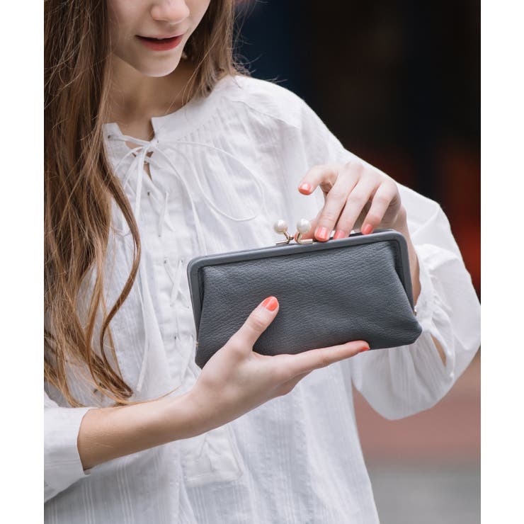 ペルケ perche / アクリル玉がま口長財布 | UNBILLION | 詳細画像14 