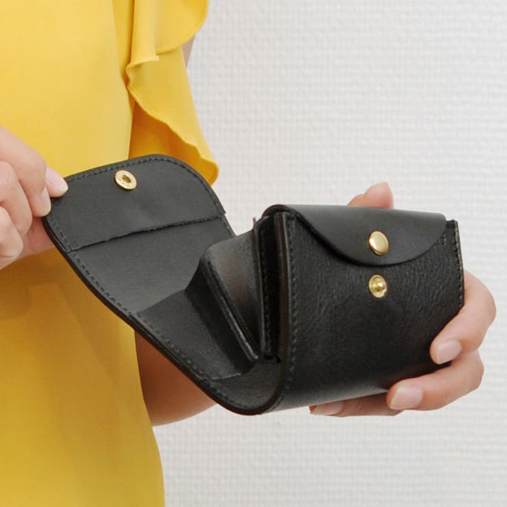 ペルケ perche / 姫路レザーかぶせミニウォレット[品番 ペルケ perche / 姫路レザーかぶせミニウォレット[品番
