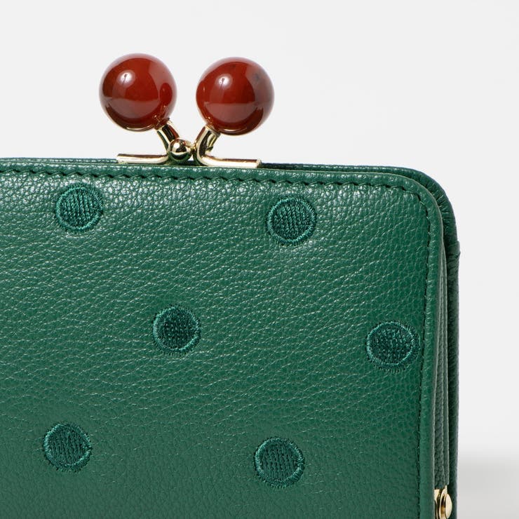 ペルケ perche / アクリル玉ドット刺繍・ジャバラカード