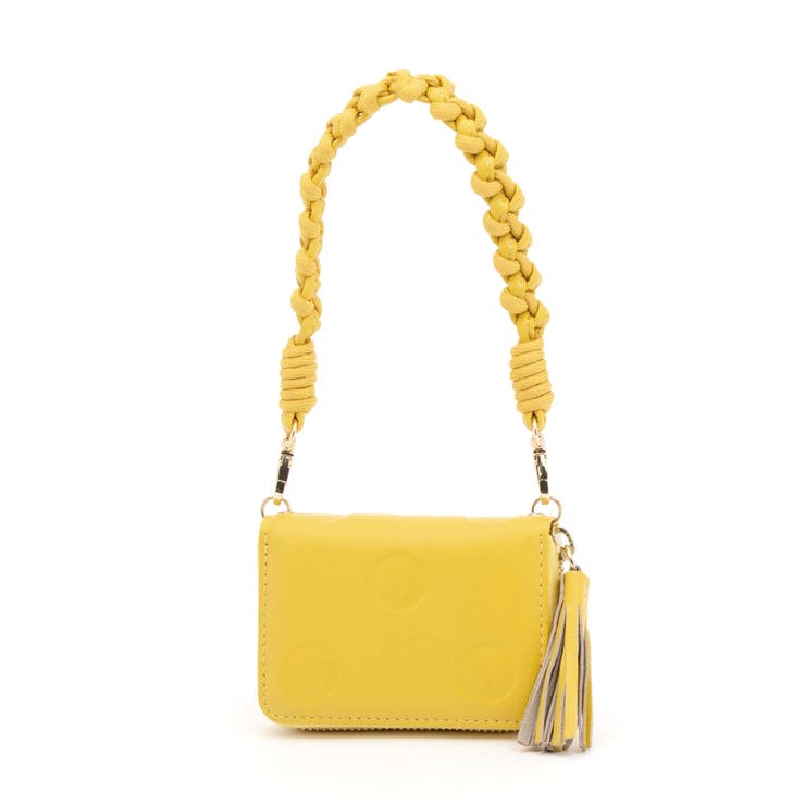 ペルケ perche / ドット型押し・ジャバラチャームウォレットショルダー | UNBILLION | 詳細画像16 