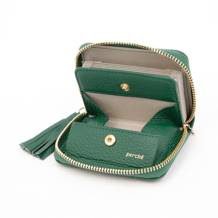 ペルケ perche / ドット型押し・ジャバラチャームウォレットショルダー | UNBILLION | 詳細画像33 