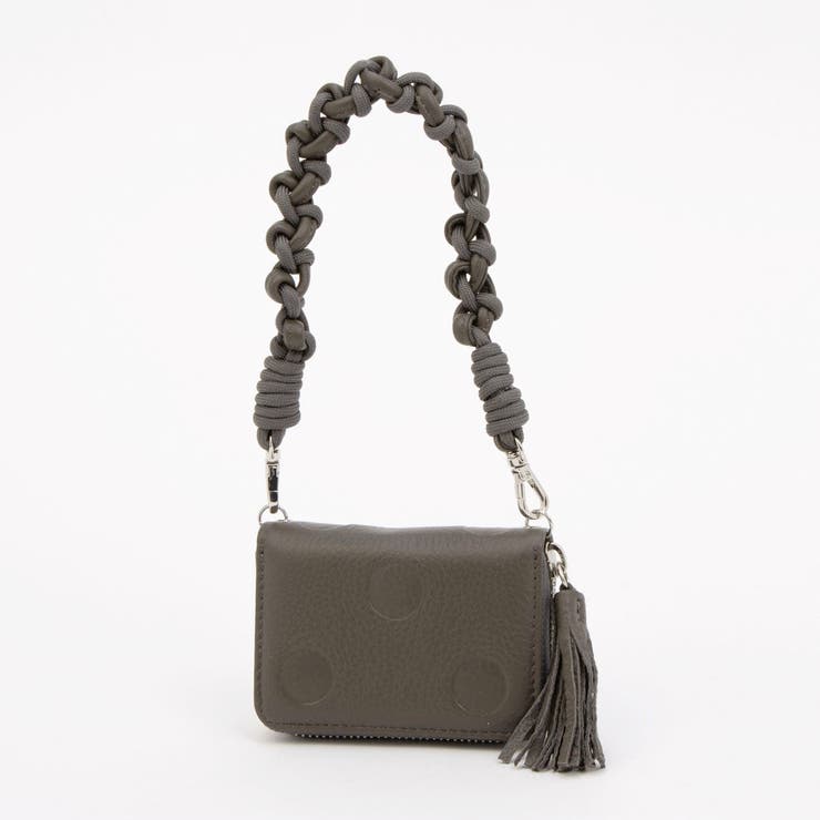 ペルケ perche / ドット型押し・ジャバラチャームウォレットショルダー | UNBILLION | 詳細画像37 