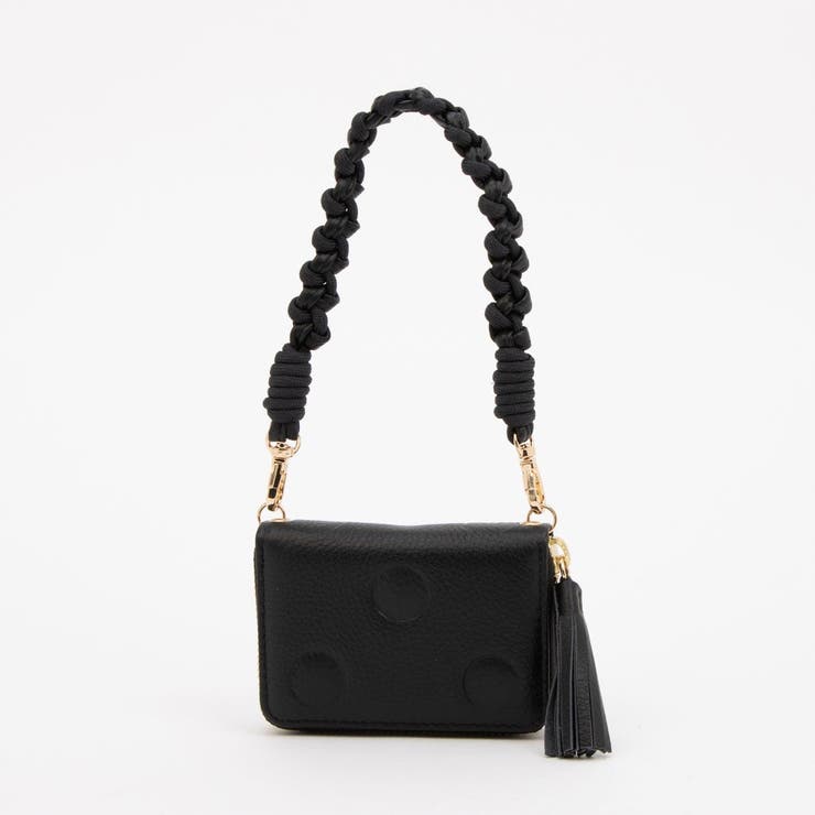 ペルケ perche / ドット型押し・ジャバラチャームウォレットショルダー | UNBILLION | 詳細画像44 