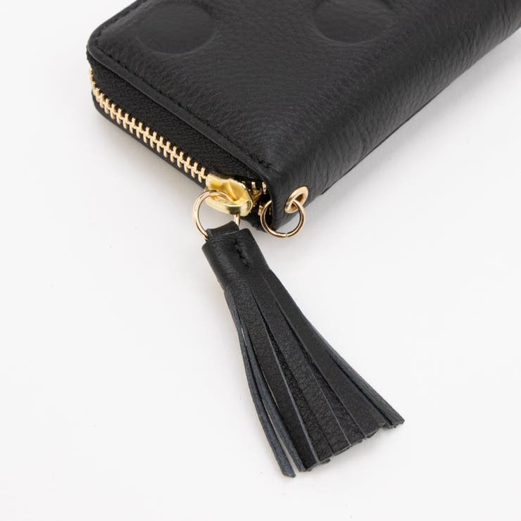 ペルケ perche / ドット型押し・ジャバラチャームウォレットショルダー | UNBILLION | 詳細画像48 