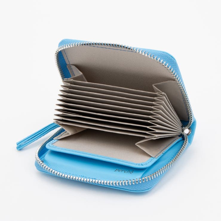 ペルケ perche / 蛍光レザーストラップ付き・ジャバラカードウォレット | UNBILLION | 詳細画像26 