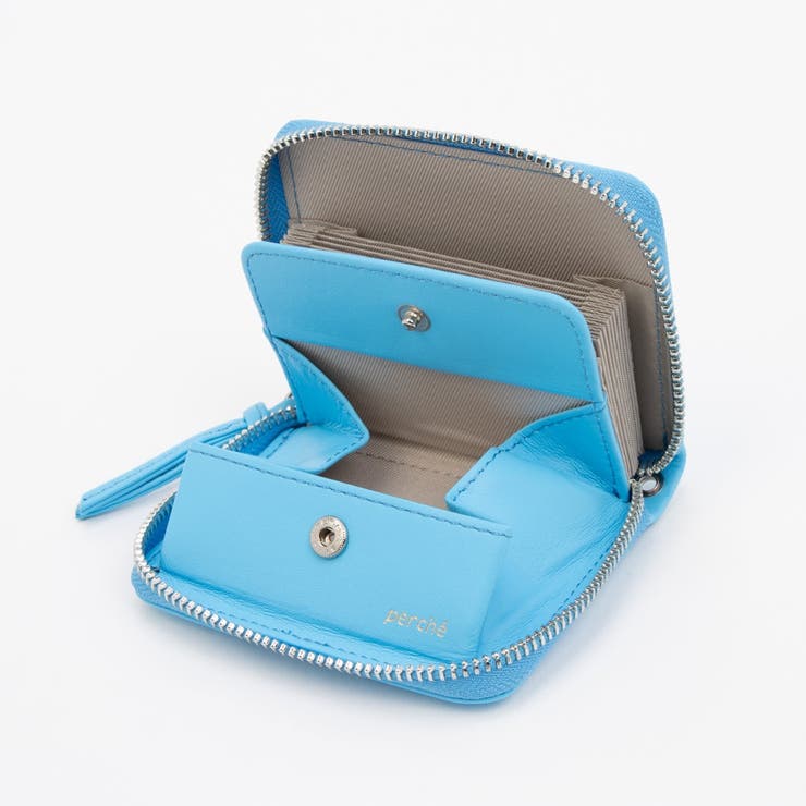 ペルケ perche / 蛍光レザーストラップ付き・ジャバラカードウォレット | UNBILLION | 詳細画像27 