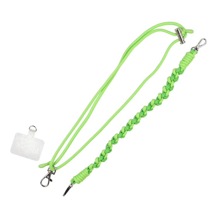 ペルケ perche / 蛍光レザーストラップ付き・チャームポーチショルダー | UNBILLION | 詳細画像11 