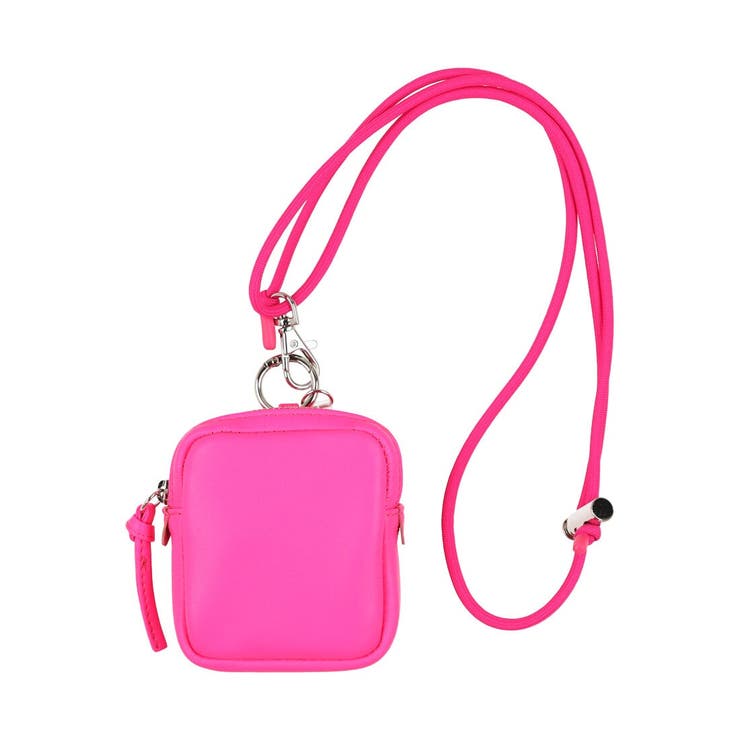 ペルケ perche / 蛍光レザーストラップ付き・チャームポーチショルダー | UNBILLION | 詳細画像2 