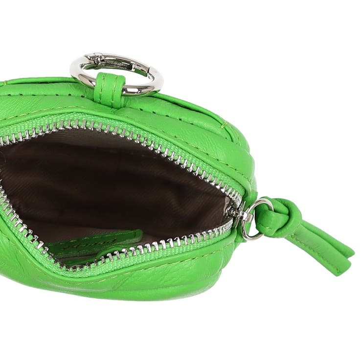 ペルケ perche / 蛍光レザーストラップ付き・チャームポーチショルダー | UNBILLION | 詳細画像9 