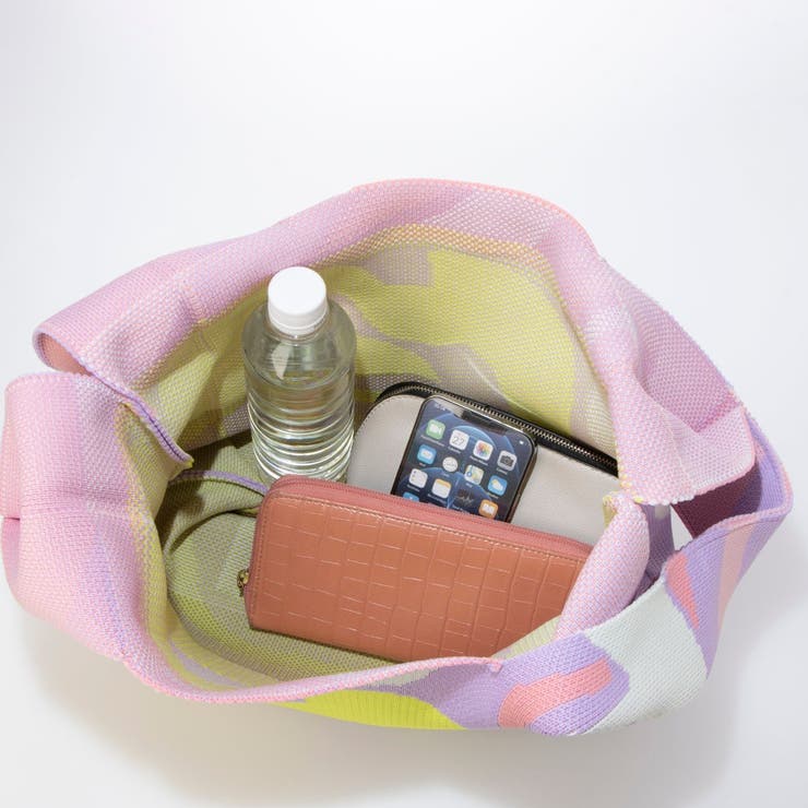 カシュカシュ / naabコラボインターシャニットショッパーバッグ | UNBILLION | 詳細画像5 