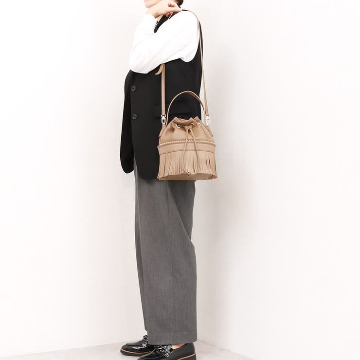 カシュカシュ  / ボールチェーンポイントタッセルドロストショルダー | UNBILLION | 詳細画像13 