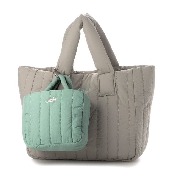 カシュカシュ cachecache / 親子キルティング刺繍トートバッグ | UNBILLION | 詳細画像1 