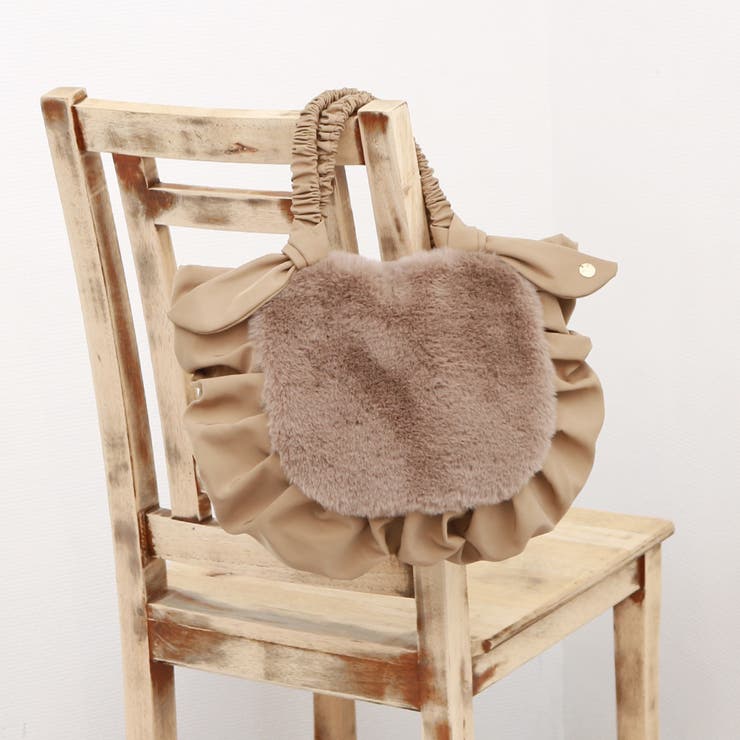 カシュカシュ / 下がりリボンエコファーコンビラウンドトート | UNBILLION | 詳細画像1 