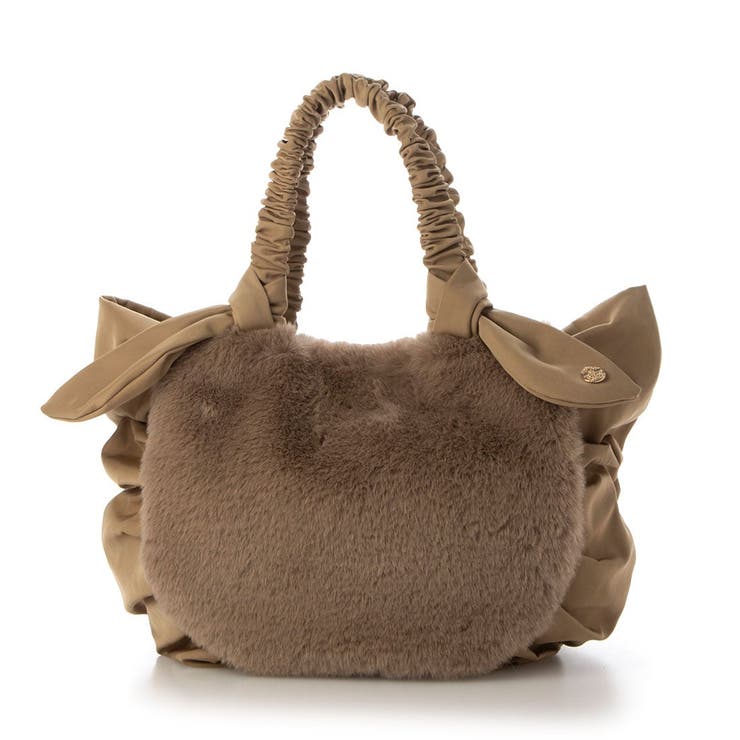 カシュカシュ / 下がりリボンエコファーコンビラウンドトート | UNBILLION | 詳細画像4 