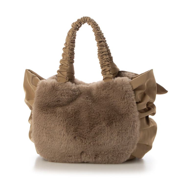 カシュカシュ / 下がりリボンエコファーコンビラウンドトート | UNBILLION | 詳細画像5 