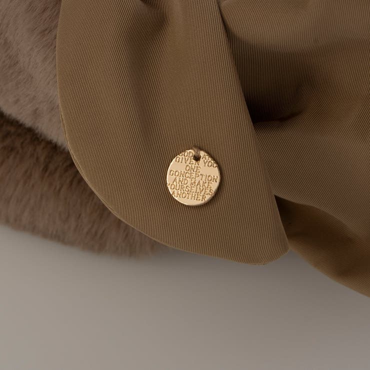 カシュカシュ / 下がりリボンエコファーコンビラウンドトート | UNBILLION | 詳細画像8 