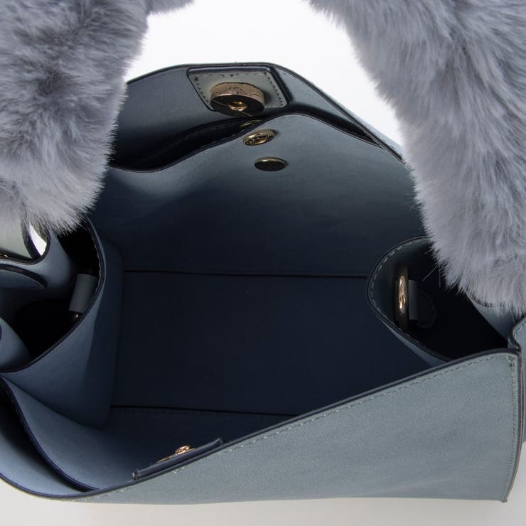 カシュカシュ cachechche / 横ヒネリインバッグセットファーハンドル | UNBILLION | 詳細画像4 