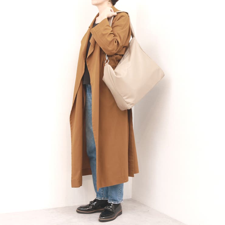 カシュカシュ / ソフト合皮スクエアホーボーショルダーバッグ | UNBILLION | 詳細画像3 