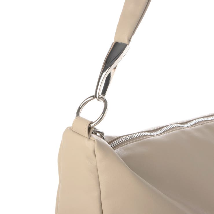 カシュカシュ / ソフト合皮スクエアホーボーショルダーバッグ | UNBILLION | 詳細画像9 