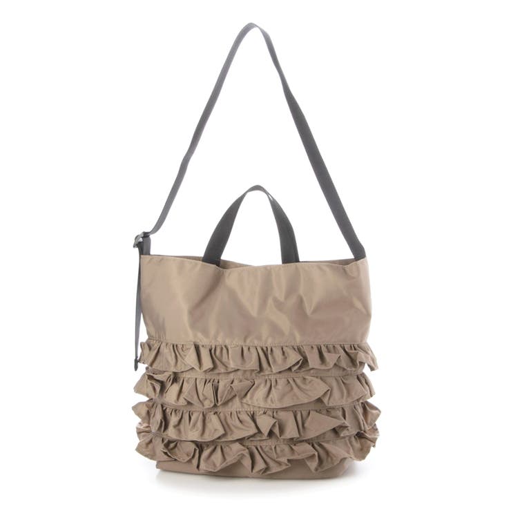 カシュカシュ cachecache / ナイロンフリル2wayトートバッグ | UNBILLION | 詳細画像9 