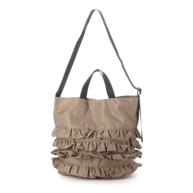 カシュカシュ cachecache / ナイロンフリル2wayトートバッグ | UNBILLION | 詳細画像10 