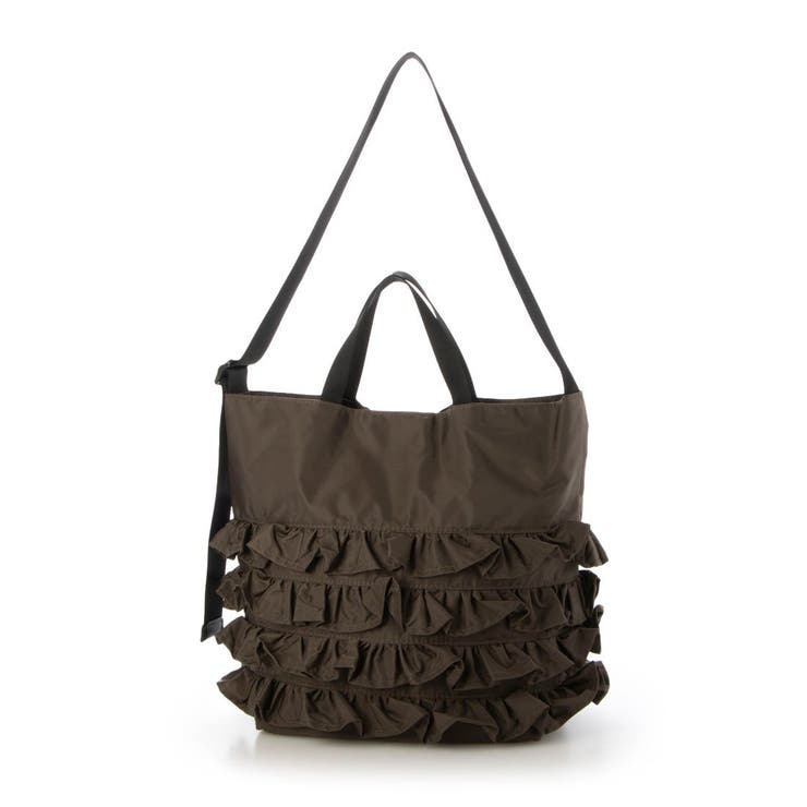 カシュカシュ cachecache / ナイロンフリル2wayトートバッグ | UNBILLION | 詳細画像18 