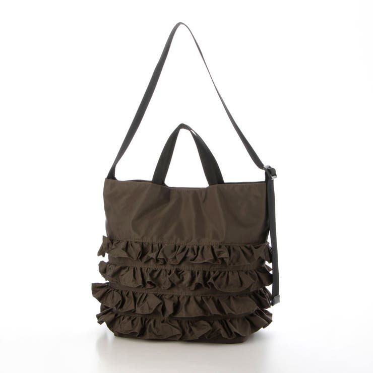 カシュカシュ cachecache / ナイロンフリル2wayトートバッグ | UNBILLION | 詳細画像19 