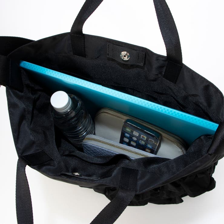 カシュカシュ cachecache / ナイロンフリル2wayトートバッグ | UNBILLION | 詳細画像26 