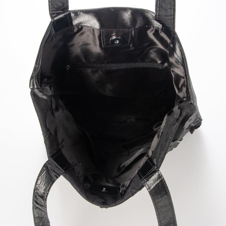 カシュカシュ cachechche / チュールフラワーシンプルトート | UNBILLION | 詳細画像3 