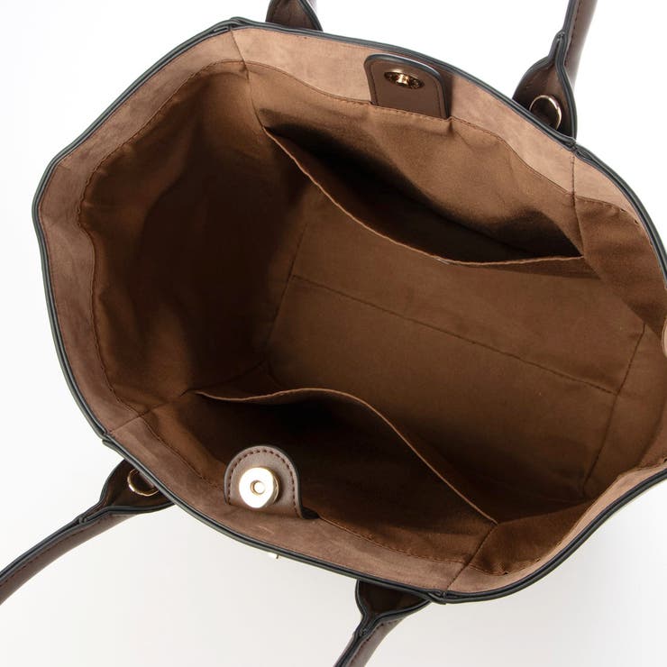 カシュカシュ cachecache / A4ヒネリ飾り金具2wayトートバッグ | UNBILLION | 詳細画像10 