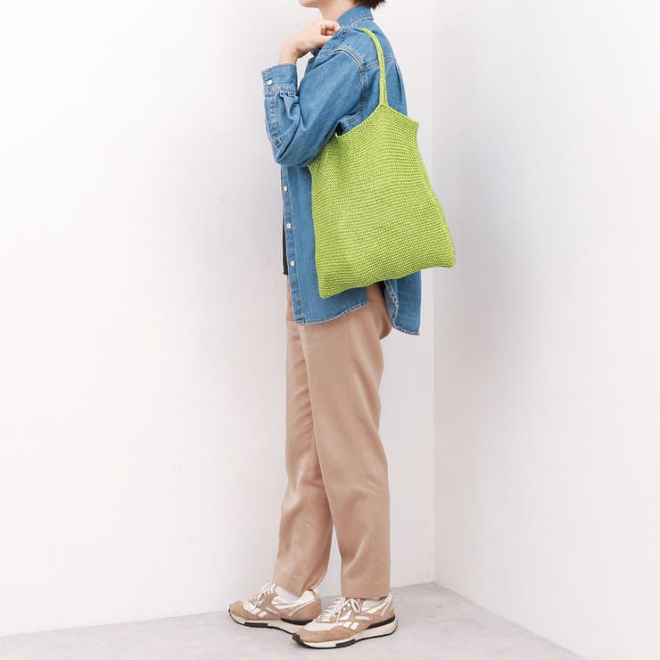 カシュカシュ cachecache / ラメ糸編みトートバッグ | UNBILLION | 詳細画像13 