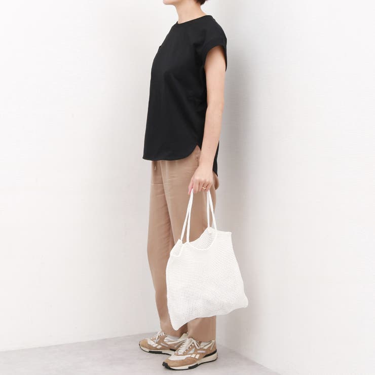 カシュカシュ cachecache / ラメ糸編みトートバッグ | UNBILLION | 詳細画像2 