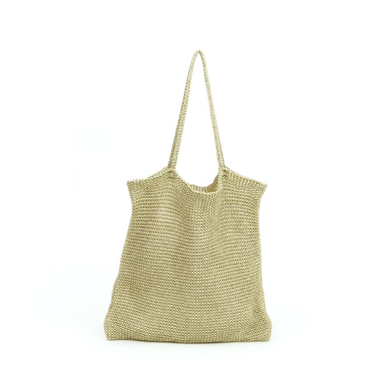 カシュカシュ cachecache / ラメ糸編みトートバッグ | UNBILLION | 詳細画像32 