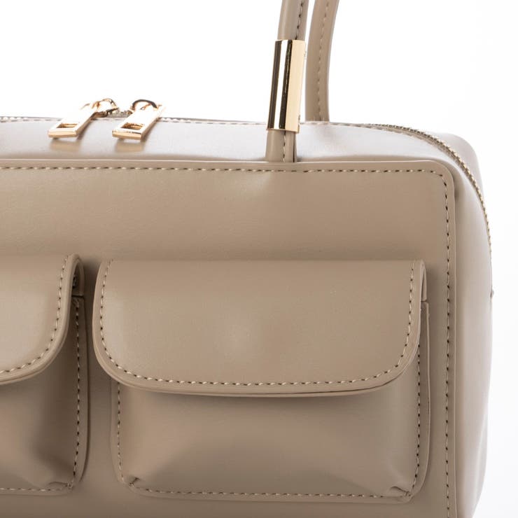 カシュカシュ / ダブルポケットロングハンドルボストンバッグ | UNBILLION | 詳細画像4 