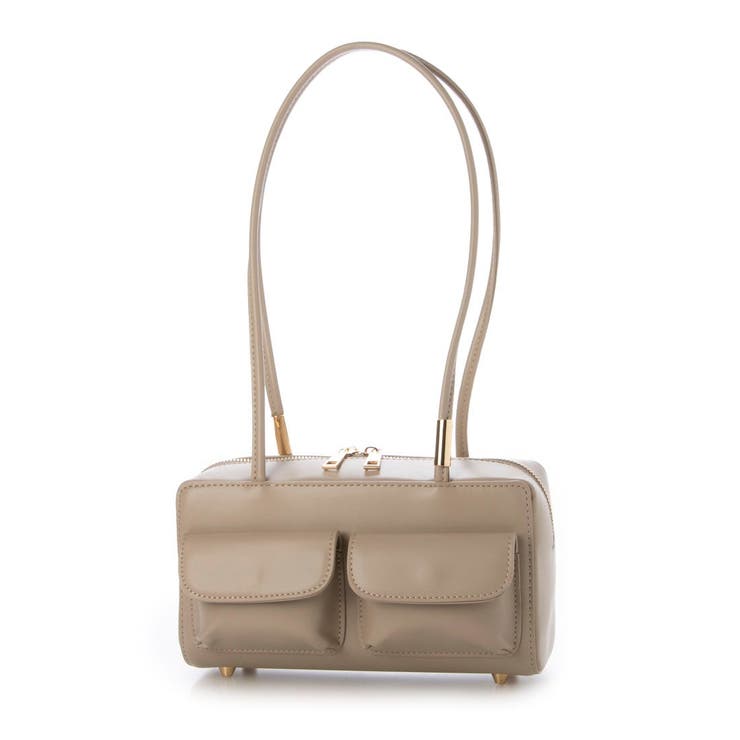 オーク | カシュカシュ / ダブルポケットロングハンドルボストンバッグ | UNBILLION