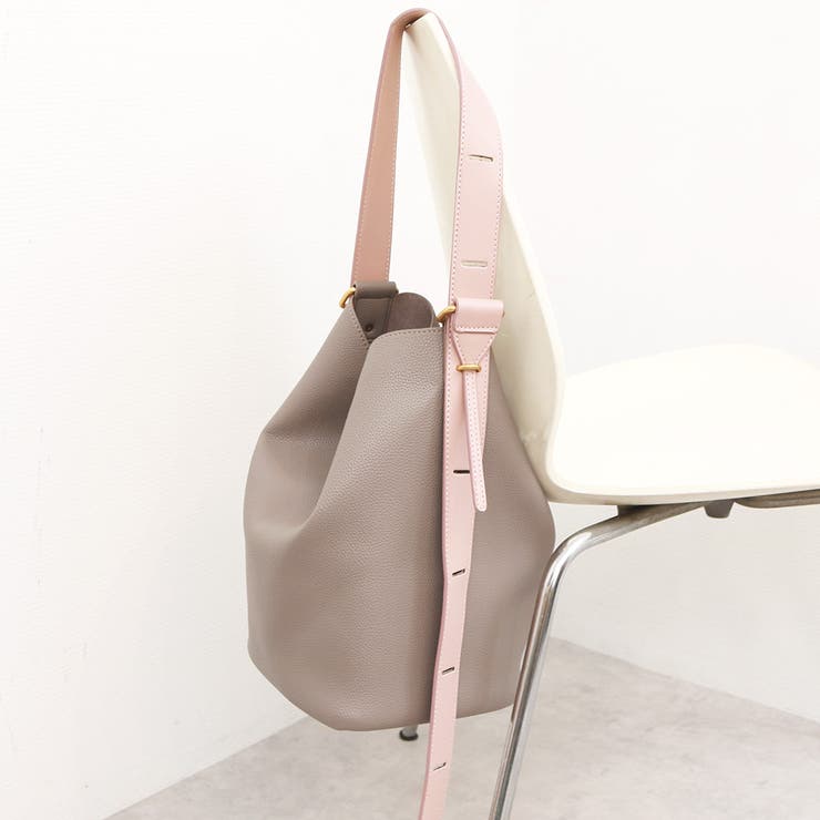 カシュカシュ cachecache / シボフェイクレザーソフトホーボーバッグ | UNBILLION | 詳細画像1 