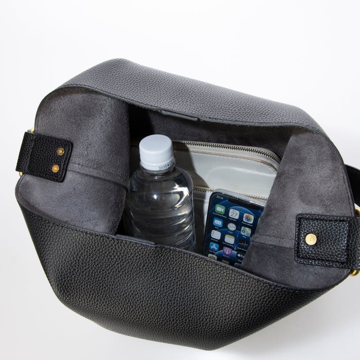 カシュカシュ cachecache / シボフェイクレザーソフトホーボーバッグ | UNBILLION | 詳細画像23 