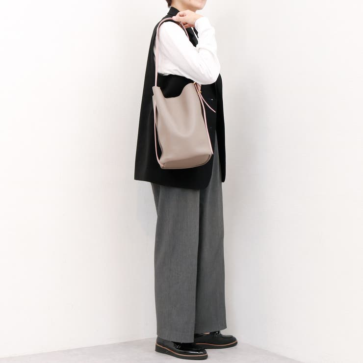 カシュカシュ cachecache / シボフェイクレザーソフトホーボーバッグ | UNBILLION | 詳細画像4 