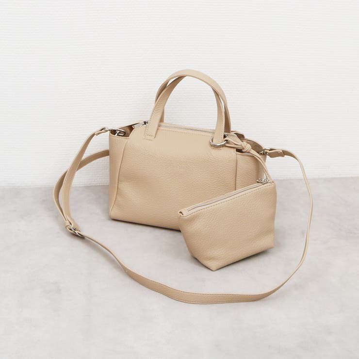 カシュカシュ / ポーチ付ダブルフェイスミニボストンバッグ | UNBILLION | 詳細画像7 