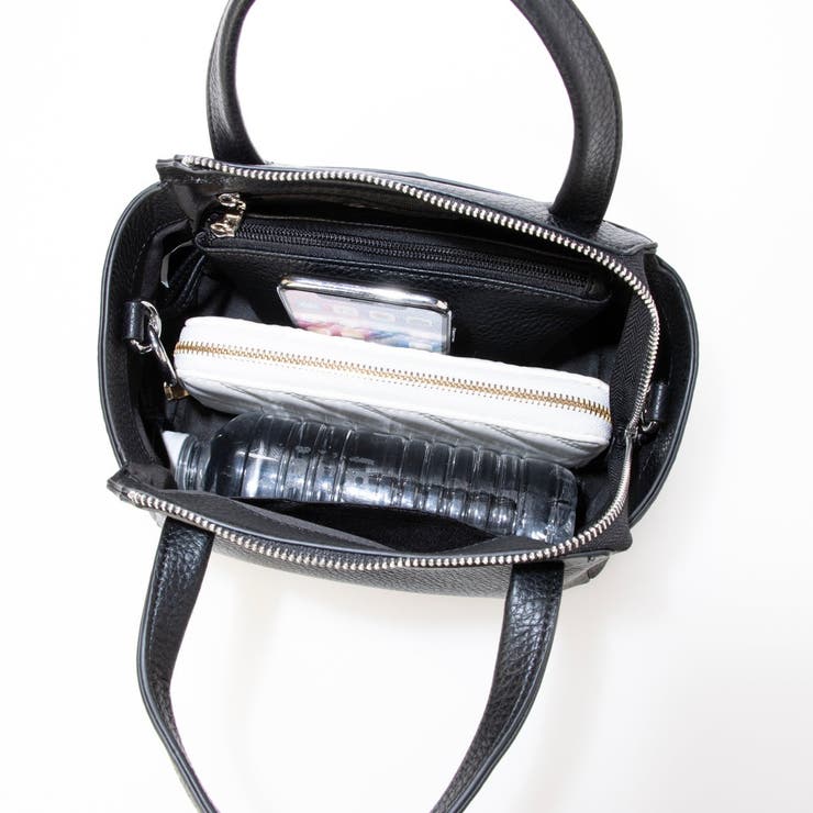 カシュカシュ / ポーチ付ダブルフェイスミニボストンバッグ | UNBILLION | 詳細画像17 