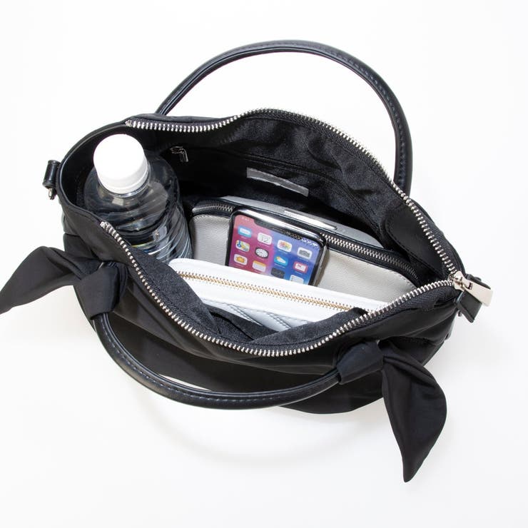 カシュカシュ / 下がりリボンナイロン2wayミニトートバッグ | UNBILLION | 詳細画像23 